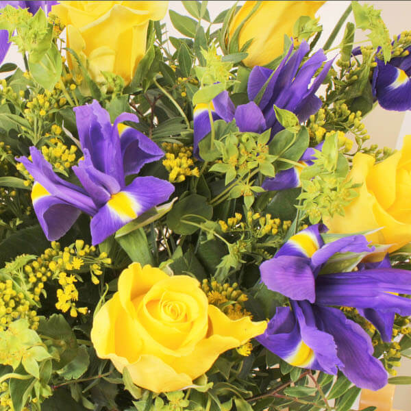 Rose and Iris Handtied - Image 4